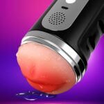 Lovesvibe Double Channel Automatic Male Masturbator with 6 Vibration & Sucking Modes Pocket Pussy 3D Male Stroker