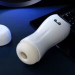 Lovesvibe Electric Male Masturbator Cup Mens Sex Toys with 12 Vibrating 3 Sucking Modes Soft TPE Channel Mens Sex Toys