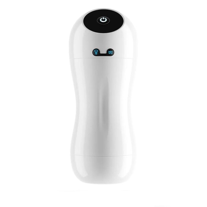 Lovesvibe Electric Male Masturbator Cup Mens Sex Toys with 12 Vibrating 3 Sucking Modes Soft TPE Channel Mens Sex Toys