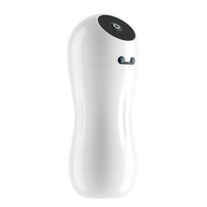 Lovesvibe Electric Male Masturbator Cup Mens Sex Toys with 12 Vibrating 3 Sucking Modes Soft TPE Channel Mens Sex Toys
