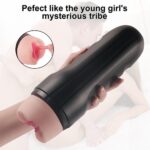 Lovesvibe Flashlight Male Masturbator Pocket Pussy with Realistic 3D Texture Manual Blowjob Sex Toy