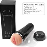 Lovesvibe Fleshlight Male Masturbators Cup Realistic 3D Textured Pocket Vagina Pussy Adult Sex Toy