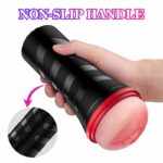 Lovesvibe Fleshlight masturbator Portable Manual Sucking Pocket Pussy Super Soft channel Blowjob Toy