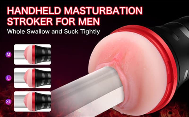 Lovesvibe Fleshlight masturbator Portable Manual Sucking Pocket Pussy Super Soft channel Blowjob Toy