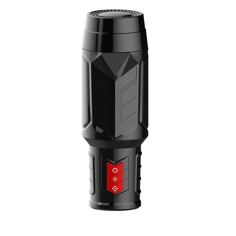 Lovesvibe Fully Automatic Male Masturbator with 10 Thrusting 10 Speeds & 3 Massage Rings Blowjob Male Stroker