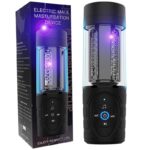 Lovesvibe Fully Automatic Piston Male Masturbator with 7 Thrusting Rotation Modes 3 Language Voice Electric Penis Pump