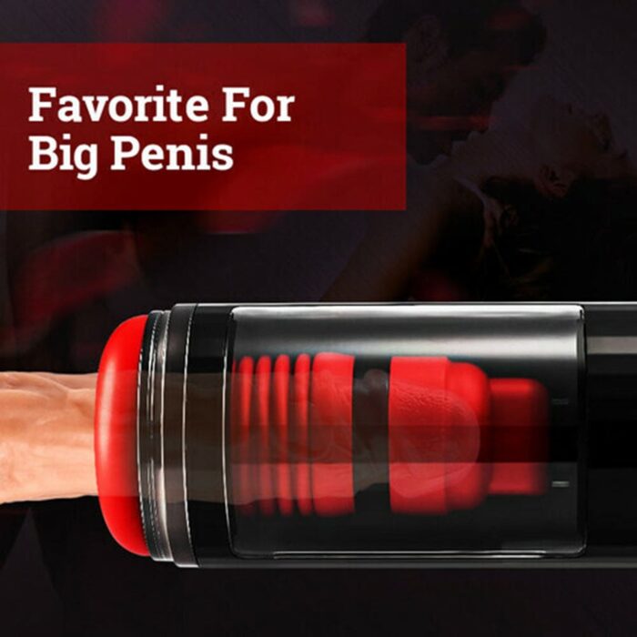 Lovesvibe Intelligent Automatic Male Masturbator with 7 Vibration Thrusting Modes Adult Male Sex Toys