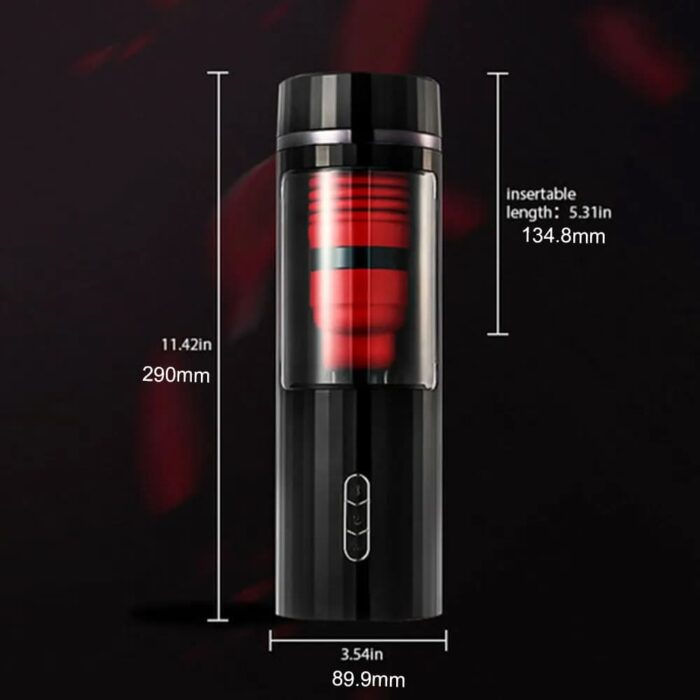 Lovesvibe Intelligent Automatic Male Masturbator with 7 Vibration Thrusting Modes Adult Male Sex Toys