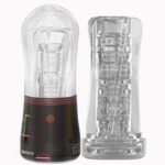 Lovesvibe Pocket Pussy Stroker Male Masturbators with Real 3D Textured Thread Air Clamp Manual Blowjob Mens Sex Toy