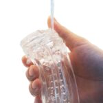 Lovesvibe Pocket Pussy Stroker Male Masturbators with Real 3D Textured Thread Air Clamp Manual Blowjob Mens Sex Toy