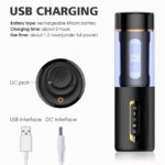 Omysky Automatic Male Masturbator with 6 Thrusting Rotation 5 Speed Modes Smart Voice Male Sex Toys with Suction Base