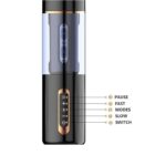 Omysky Automatic Male Masturbator with 6 Thrusting Rotation 5 Speed Modes Smart Voice Male Sex Toys with Suction Base