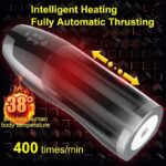Rends Automatic Male Masturbator with 6 Telescopic Modes Soft TPE Textured Penis Sleeves Voice Heating Male Stroker