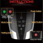 Rends Automatic Male Masturbator with 6 Telescopic Modes Soft TPE Textured Penis Sleeves Voice Heating Male Stroker