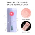 Rends Piston Automatic Male Masturbator with 10 Thrusting Vibration Modes Realistic Vagina Voice Sex Stroker