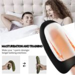 Rends Pulse 5 Vibrations Male Masturbator Sex Toys for Men with Heating Function Soft TPE Channel Penis Exercise