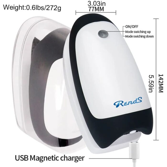 Rends Pulse 5 Vibrations Male Masturbator Sex Toys for Men with Heating Function Soft TPE Channel Penis Exercise