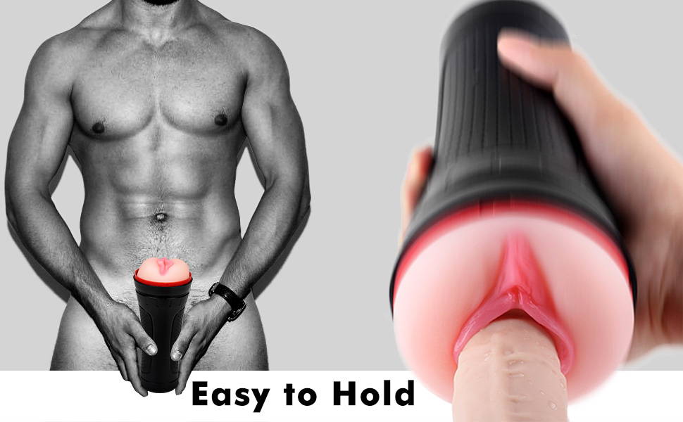 S-HANDE S167-2 Male Masturbator with 9 Vibrations 3D Realistic Texture Pocket Pussy Vagina Blowjob Simulator