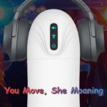 Snowstorm Automatic Male Masturbator with 10 Vibration 3 Sucking Modes 5.7 Inches Deepth 3D Textured Blowjob Sex Toys