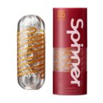 Tenga Spinner Tetra 01 Male Masturbator Cup- Reusable Spiral Motion Spiral Motion Mens Sex Toy