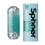 Tenga Spinner Tetra 01 Male Masturbator Cup- Reusable Spiral Motion Spiral Motion Mens Sex Toy