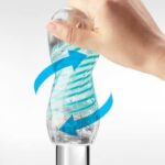 Tenga Spinner Tetra 01 Male Masturbator Cup- Reusable Spiral Motion Spiral Motion Mens Sex Toy