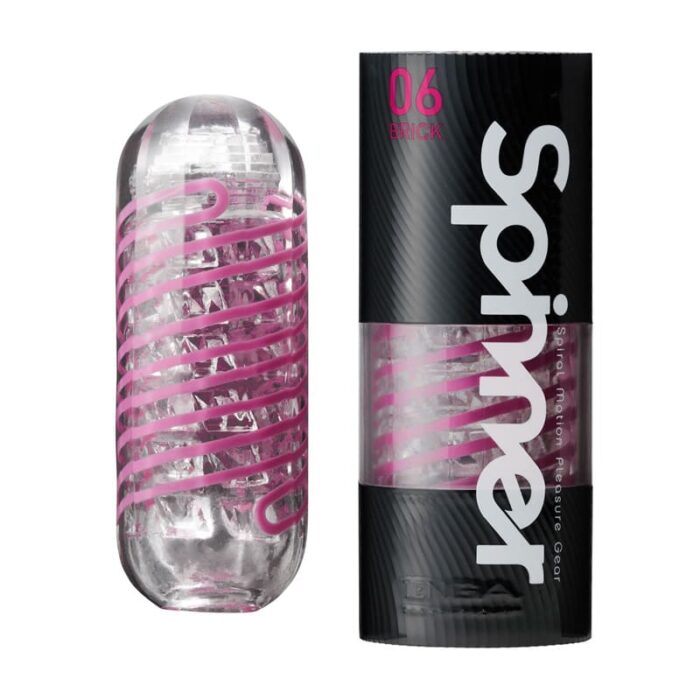Tenga Spinner Tetra 01 Male Masturbator Cup- Reusable Spiral Motion Spiral Motion Mens Sex Toy