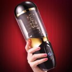 UNIMAT Beck II Automatic Male Masturbator with 6 Thrusting & Vibrating Modes 37.6°heating Voice Masturbation Cup
