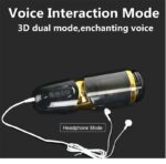 UNIMAT Beck II Automatic Male Masturbator with 6 Thrusting & Vibrating Modes 37.6°heating Voice Masturbation Cup