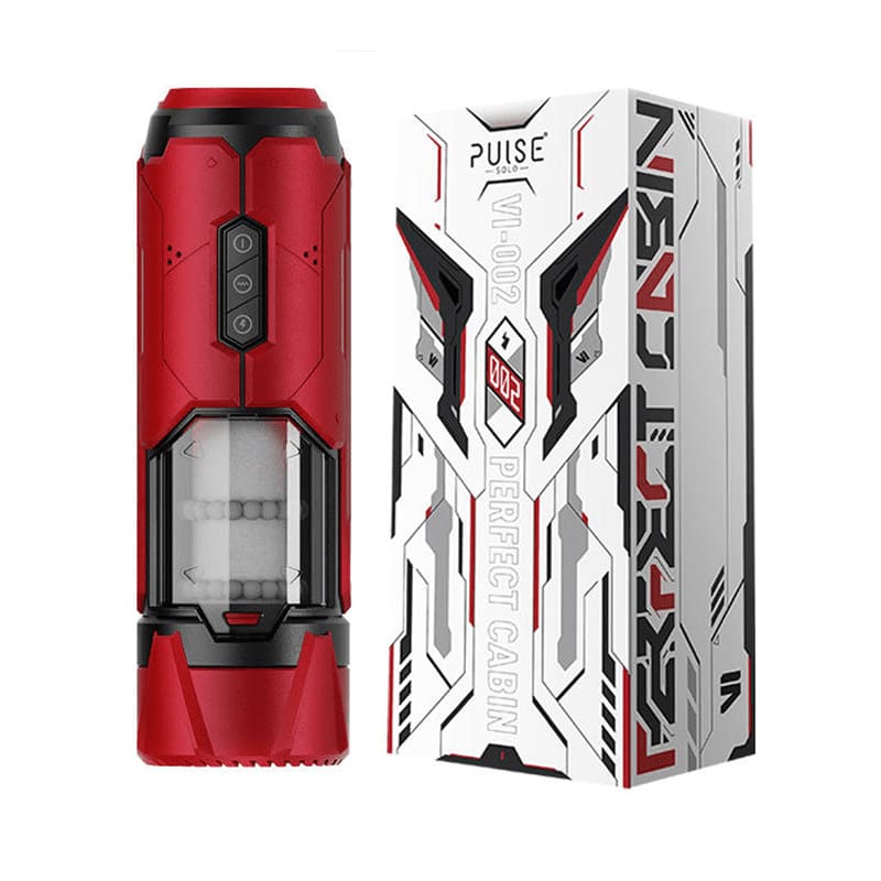 VI-002 Perfevt Cabin Automatic Male Masturbator with Penis Ring - 7 Thrusting Vibrations Electric Pocket Pussy Male Stroker-12 VI-002 Perfevt Cabin Automatic Male Masturbator with Penis Ring - 7 Thrusting Vibrations Electric Pocket Pussy Male Stroker