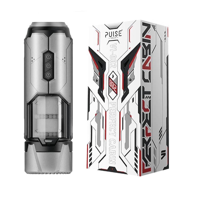 VI-002 Perfevt Cabin Automatic Male Masturbator with Penis Ring - 7 Thrusting Vibrations Electric Pocket Pussy Male Stroker-13 VI-002 Perfevt Cabin Automatic Male Masturbator with Penis Ring - 7 Thrusting Vibrations Electric Pocket Pussy Male Stroker