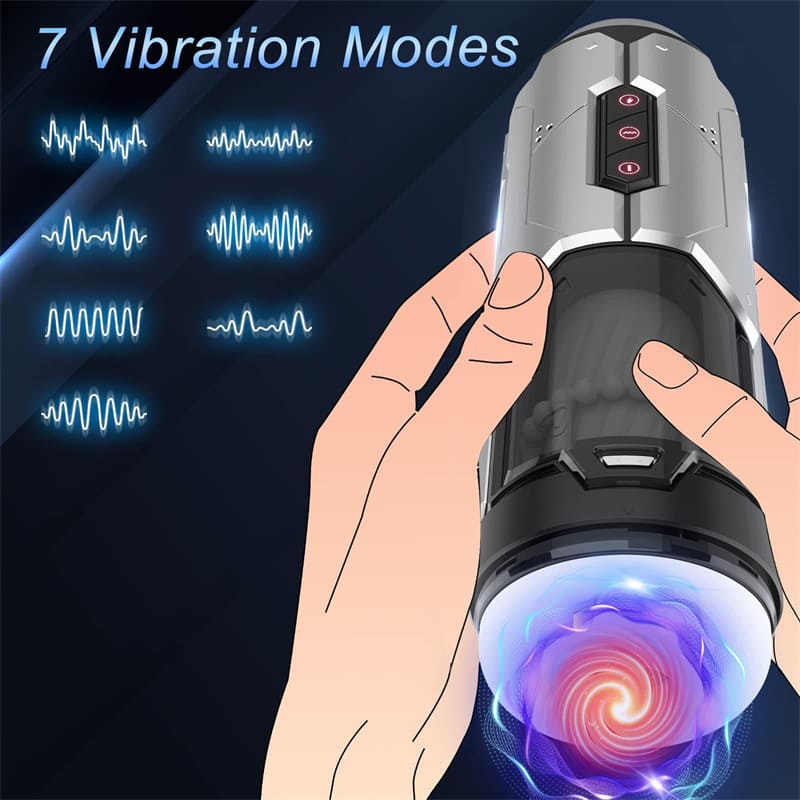 VI-002 Perfevt Cabin Automatic Male Masturbator with Penis Ring - 7 Thrusting Vibrations Electric Pocket Pussy Male Stroker-14 VI-002 Perfevt Cabin Automatic Male Masturbator with Penis Ring - 7 Thrusting Vibrations Electric Pocket Pussy Male Stroker