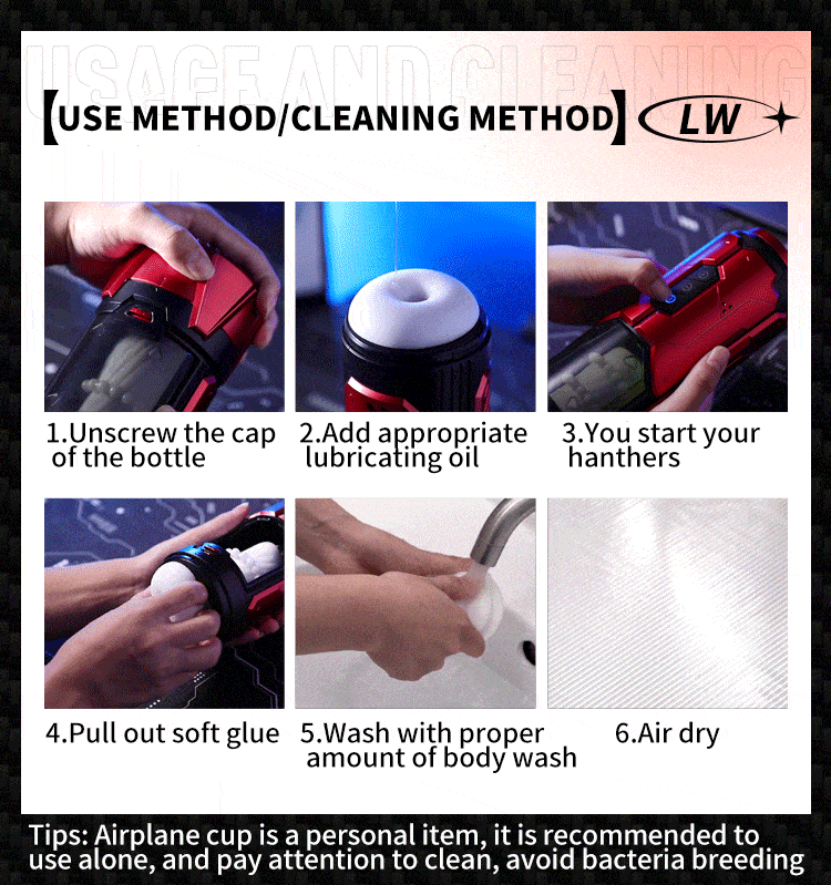 VI-002 Perfevt Cabin Automatic Male Masturbator with Penis Ring - 7 Thrusting Vibrations Electric Pocket Pussy Male Stroker