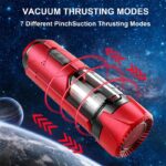 VI-002 Perfevt Cabin Automatic Male Masturbator with Penis Ring - 7 Thrusting Vibrations Electric Pocket Pussy Male Stroker