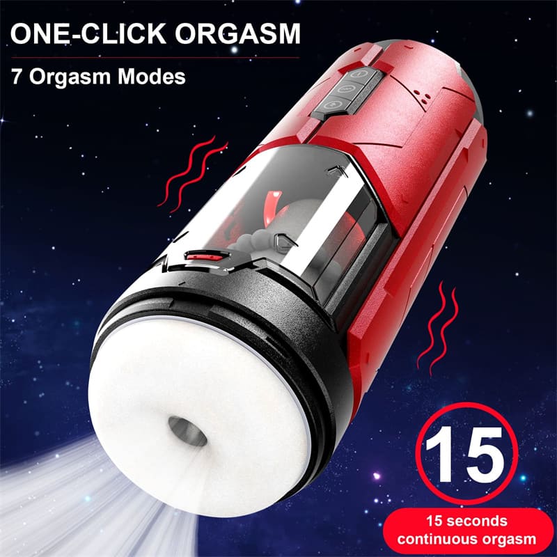 VI-002 Perfevt Cabin Automatic Male Masturbator with Penis Ring - 7 Thrusting Vibrations Electric Pocket Pussy Male Stroker-5 VI-002 Perfevt Cabin Automatic Male Masturbator with Penis Ring - 7 Thrusting Vibrations Electric Pocket Pussy Male Stroker