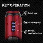 VI-002 Perfevt Cabin Automatic Male Masturbator with Penis Ring - 7 Thrusting Vibrations Electric Pocket Pussy Male Stroker