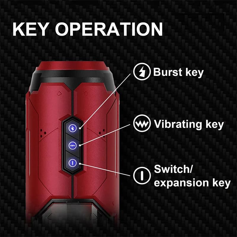 VI-002 Perfevt Cabin Automatic Male Masturbator with Penis Ring - 7 Thrusting Vibrations Electric Pocket Pussy Male Stroker-9 VI-002 Perfevt Cabin Automatic Male Masturbator with Penis Ring - 7 Thrusting Vibrations Electric Pocket Pussy Male Stroker