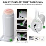 Wearable Automatic Male Masturbator Penis Pump with 8 Vibration Sucking Hands Free Blowjob Machine Pocket Pussy for Men