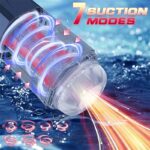 Upgrade Intelligence Male Masturbator with 7 Thrusting Rotating Vibrating Blowjob Sex Machine with LCD Display D08A - Image 4