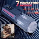 Upgrade Intelligence Male Masturbator with 7 Thrusting Rotating Vibrating Blowjob Sex Machine with LCD Display D08A - Image 5