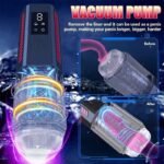 Upgrade Intelligence Male Masturbator with 7 Thrusting Rotating Vibrating Blowjob Sex Machine with LCD Display D08A - Image 6